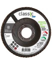Disco Flap 4 1/2 Grão 40 Norton Para Aço Carbono e Inox – Classic Basic
