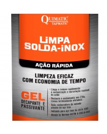 Gel Decapante Limpa-Solda-Inox Ação Rápida Quimatic Tapmatic 850 gramas